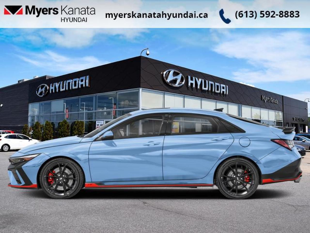 New 2025 Hyundai Elantra N DCT  - Sunroof -  Premium Audio - $151.14 /Wk for sale in Kanata, ON