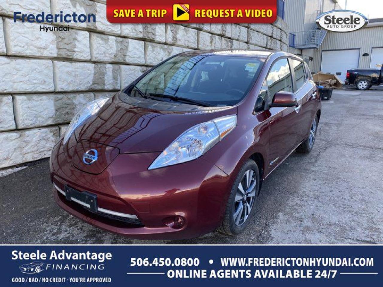 Used 2017 Nissan Leaf SV - BACKUP CAMERA - ZERO EMISSIONS! for sale in Fredericton, NB