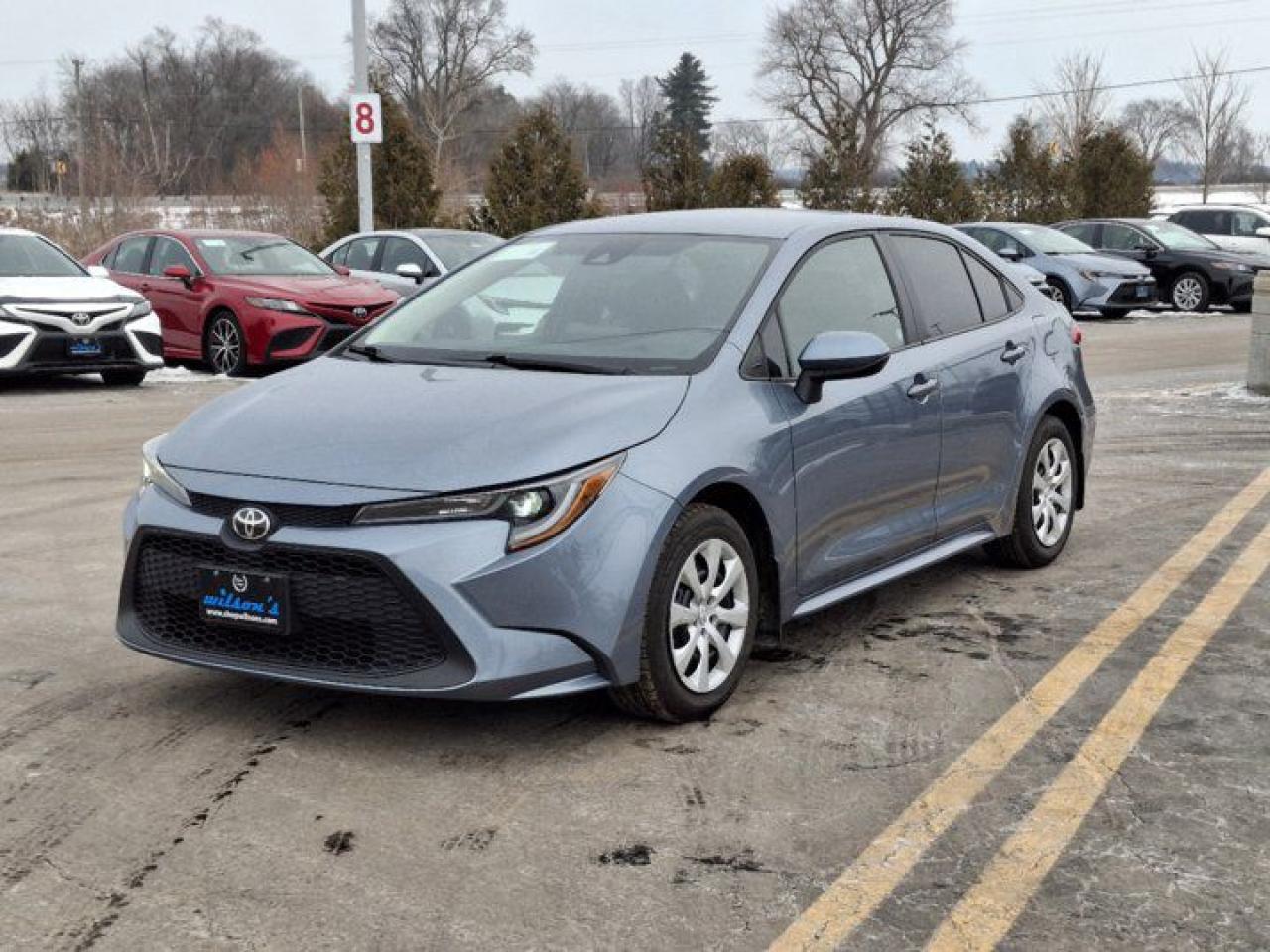 Look at this certified 2022 Toyota Corolla LE | Auto | Radar Cruise | Heated Seats | CarPlay + Android | Rear Camera | Bluetooth | and more!. Its Automatic transmission and 1.8 L engine will keep you going. This Toyota Corolla features the following options: Reverse Camera, Radar Cruise, Air Conditioning, Bluetooth, Heated Seats, Tilt Steering Wheel, Steering Radio Controls, Power Windows, Power Locks, and Traction Control. See it for yourself at Mark Wilsons Better Used Cars, 5055 Whitelaw Road, Guelph, ON N1H 6J4.60+ years of World Class Service!450+ Live Market Priced VEHICLES! ONE MASSIVE LOCATION!Free Local Delivery Available!FINANCING! - Better than bank rates! 6 Months No Payments available on approved credit OAC. Zero Down Available. We have expert licensed credit specialists to secure the best possible rate for you and keep you on budget ! We are your financing broker, let us do all the leg work on your behalf! Click the RED Apply for Financing button to the right to get started or drop in today!BAD CREDIT APPROVED HERE! - You dont need perfect credit to get a vehicle loan at Mark Wilsons Better Used Cars! We have a dedicated licensed team of credit rebuilding experts on hand to help you get the car of your dreams!WE LOVE TRADE-INS! - Top dollar trade-in values!SELL us your car even if you dont buy ours! HISTORY: Free Carfax report included.Certification included! No shady fees for safety!EXTENDED WARRANTY: Available30 DAY WARRANTY INCLUDED: 30 Days, or 3,000 km (mechanical items only). No Claim Limit (abuse not covered)5 Day Exchange Privilege! *(Some conditions apply)CASH PRICES SHOWN: Excluding HST and Licensing Fees.2019 - 2024 vehicles may be daily rentals. Please inquire with your Salesperson.We have made every reasonable attempt to ensure options are correct but please verify with your sales professional