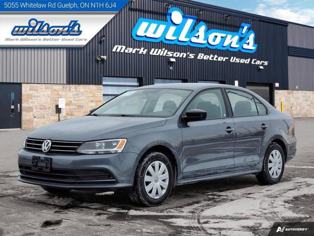 Used 2017 Volkswagen Jetta Trendline  | 5-Speed Manual | Bluetooth | Rear Camera | Cruise | New Tires | New Brakes | for sale in Guelph, ON