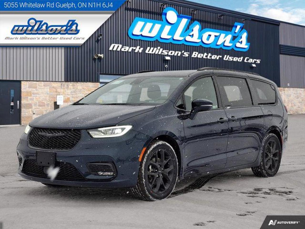 Used 2022 Chrysler Pacifica Touring L | S Appearance | Leather | Power Sliders + Hatch | New Tires | New Brakes | for sale in Guelph, ON