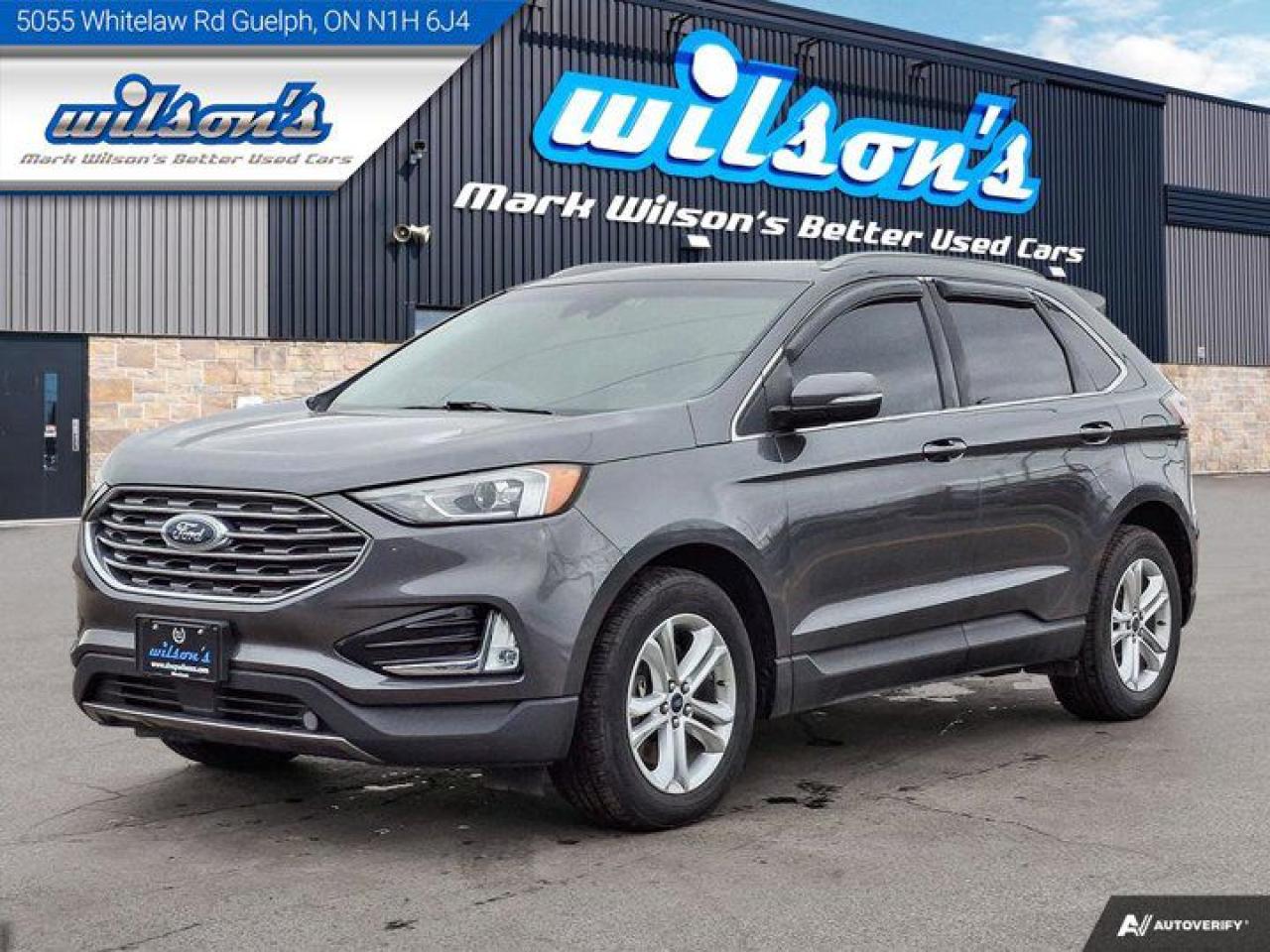 Used 2020 Ford Edge SEL AWD | Sunroof | Leather | Heated Seats |Carplay + Android | Bluetooth | Reverse Cam | and More! for sale in Guelph, ON