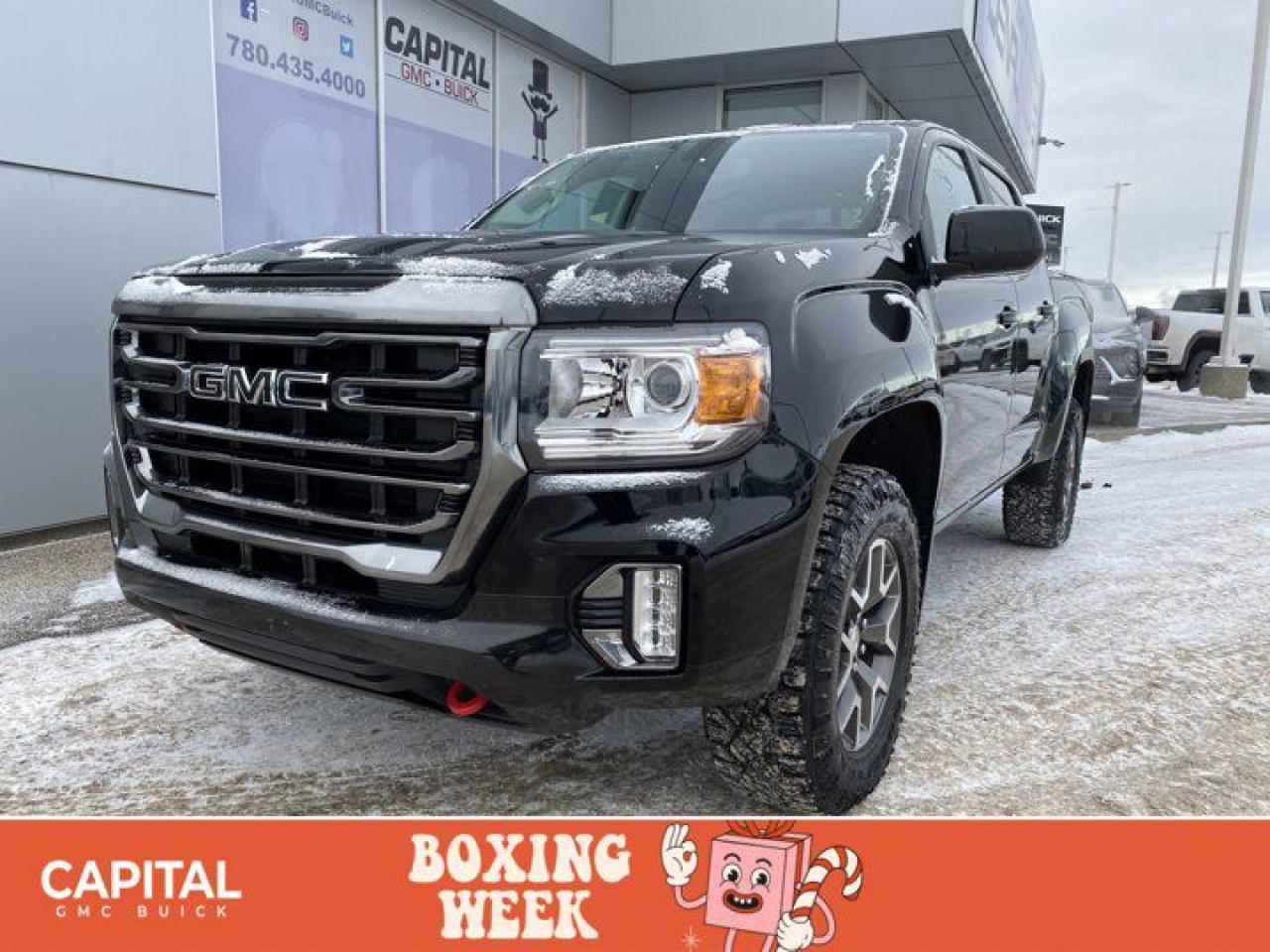 Used 2022 GMC Canyon Crew Cab 4WD AT4 w/Leather * 3.6L V6 * BOSE SOUND SYSTEM * BOSE SOUND SYSTEM * for sale in Edmonton, AB