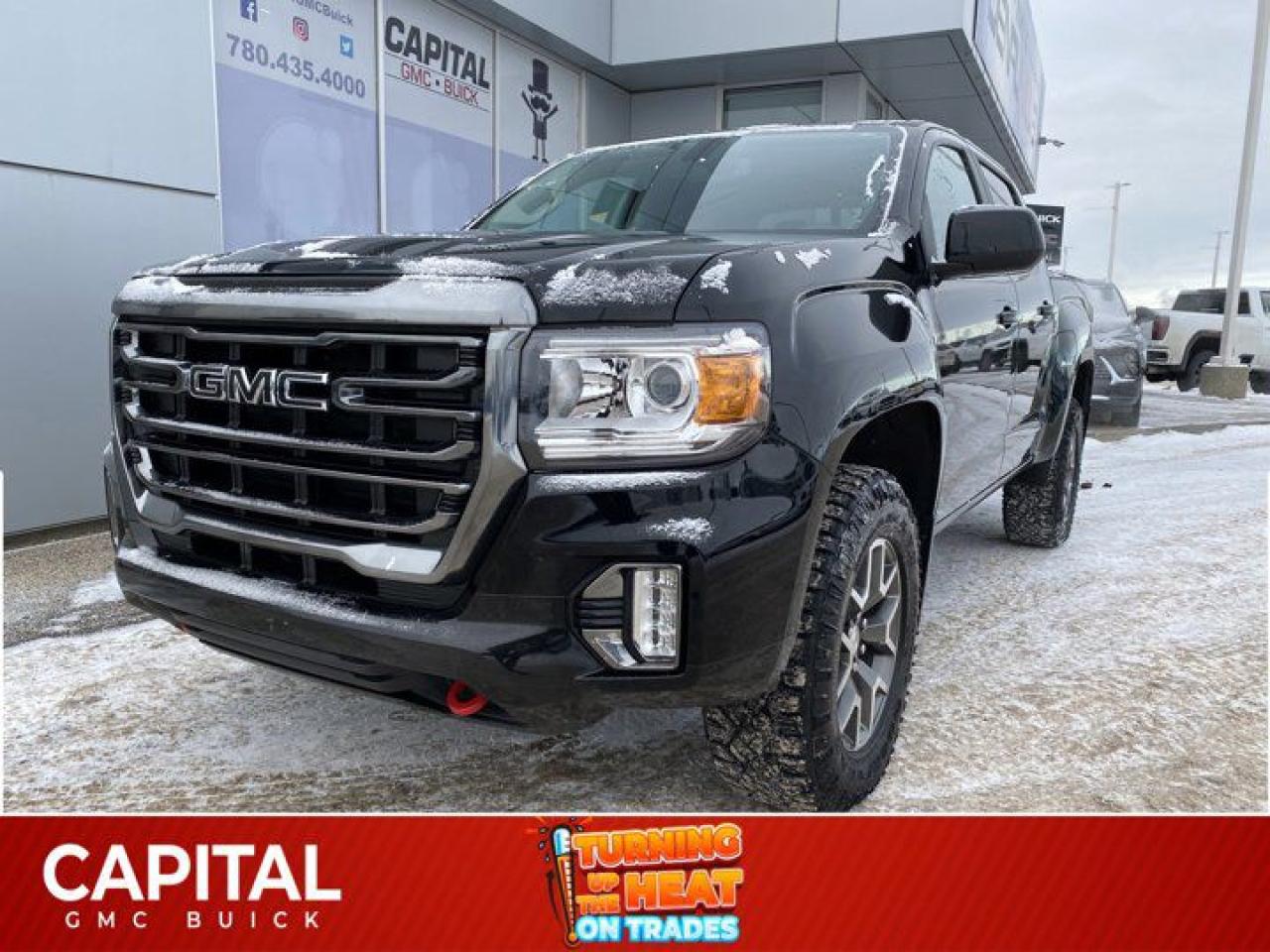 Used 2022 GMC Canyon Crew Cab 4WD AT4 w/Leather * 3.6L V6 * BOSE SOUND SYSTEM * BOSE SOUND SYSTEM * for sale in Edmonton, AB