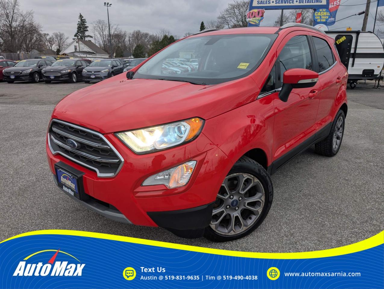 Used 2019 Ford EcoSport Titanium for sale in Sarnia, ON