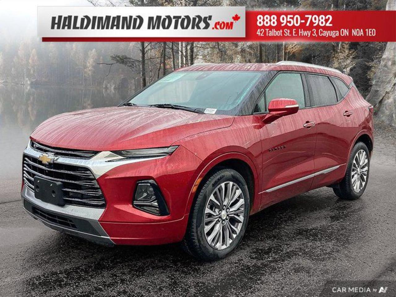 Used 2021 Chevrolet Blazer Premier for sale in Cayuga, ON