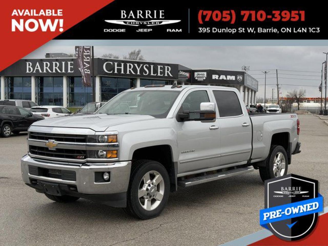 Used 2018 Chevrolet Silverado 2500 HD LTZ for sale in Barrie, ON