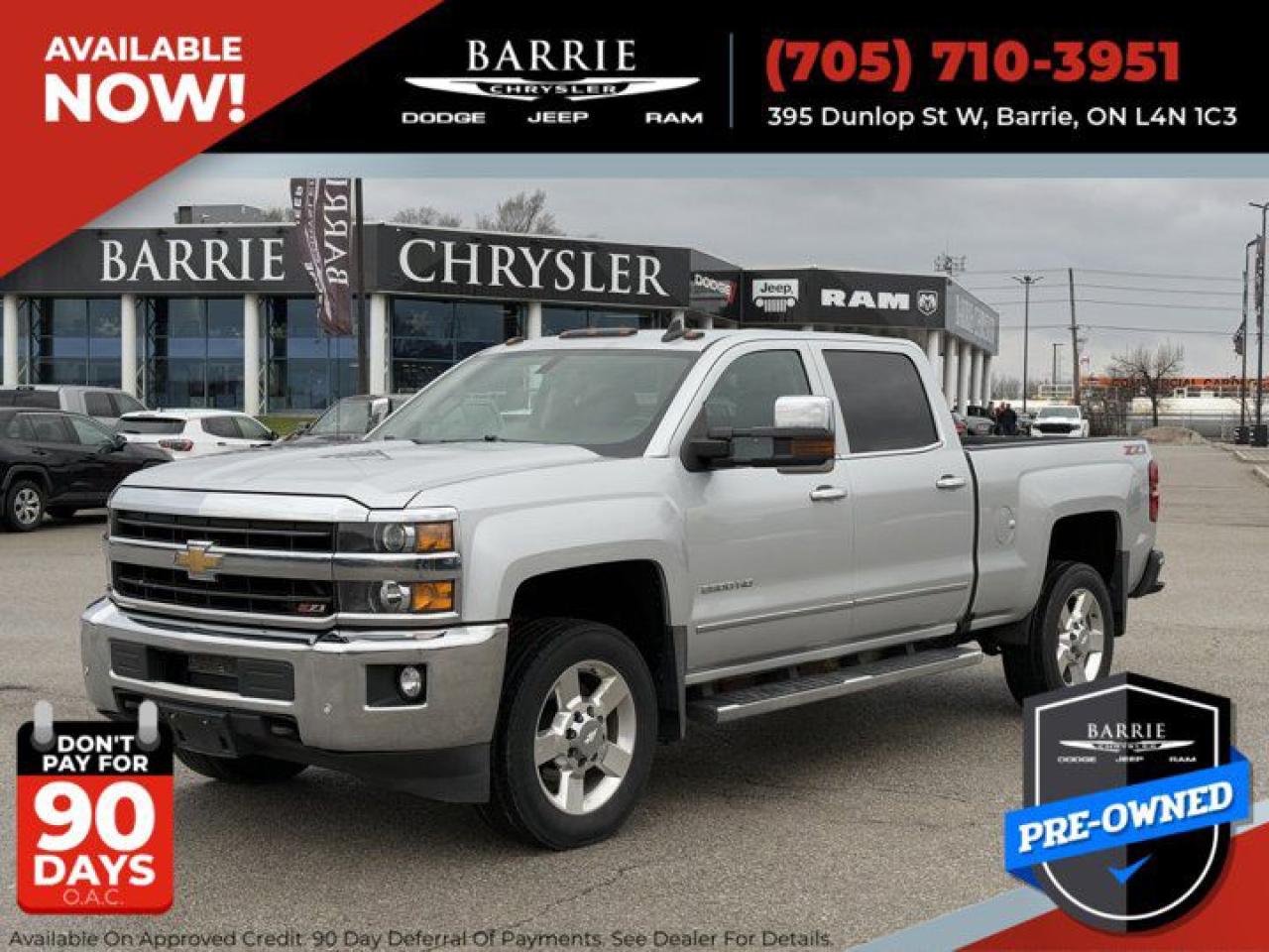 Used 2018 Chevrolet Silverado 2500 HD LTZ for sale in Barrie, ON