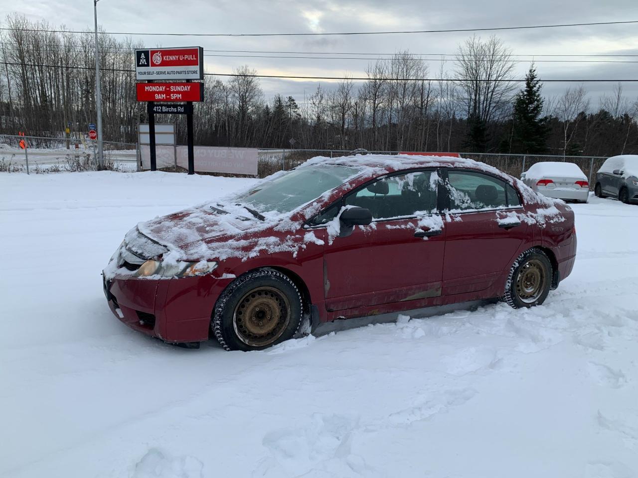 Used 2009 Honda Civic LX for sale in North Bay, ON