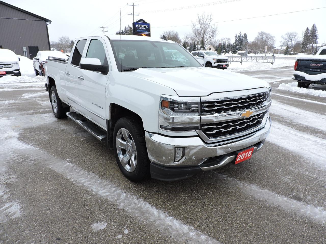 Used 2018 Chevrolet Silverado 1500 LTZ 5.3L 4X4 Leather Well Oiled No Rust 143000 KMS for sale in Gorrie, ON