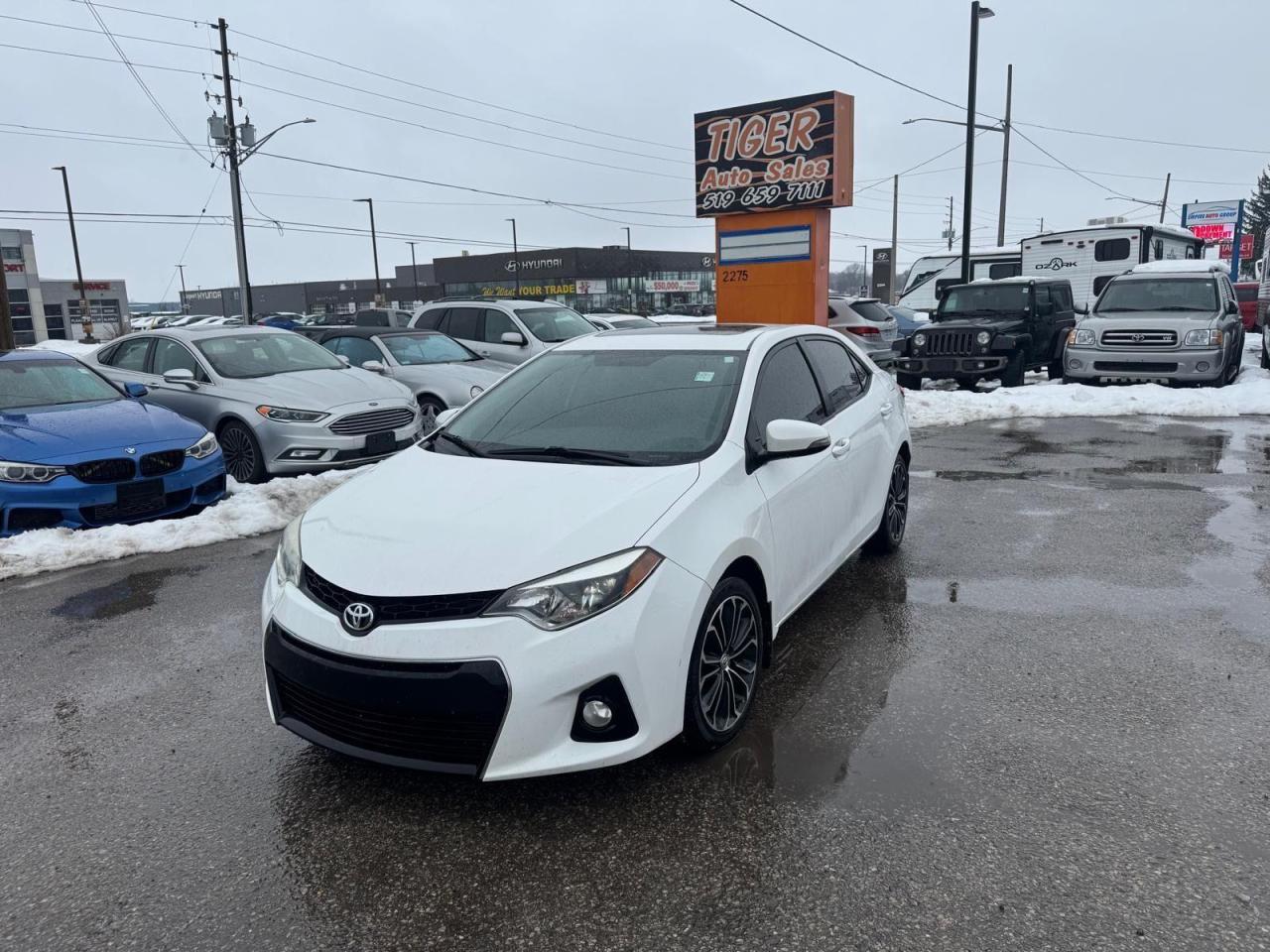 Used 2014 Toyota Corolla S, MANUAL, 2 SETS WHEELS, CERTIFIED for sale in London, ON