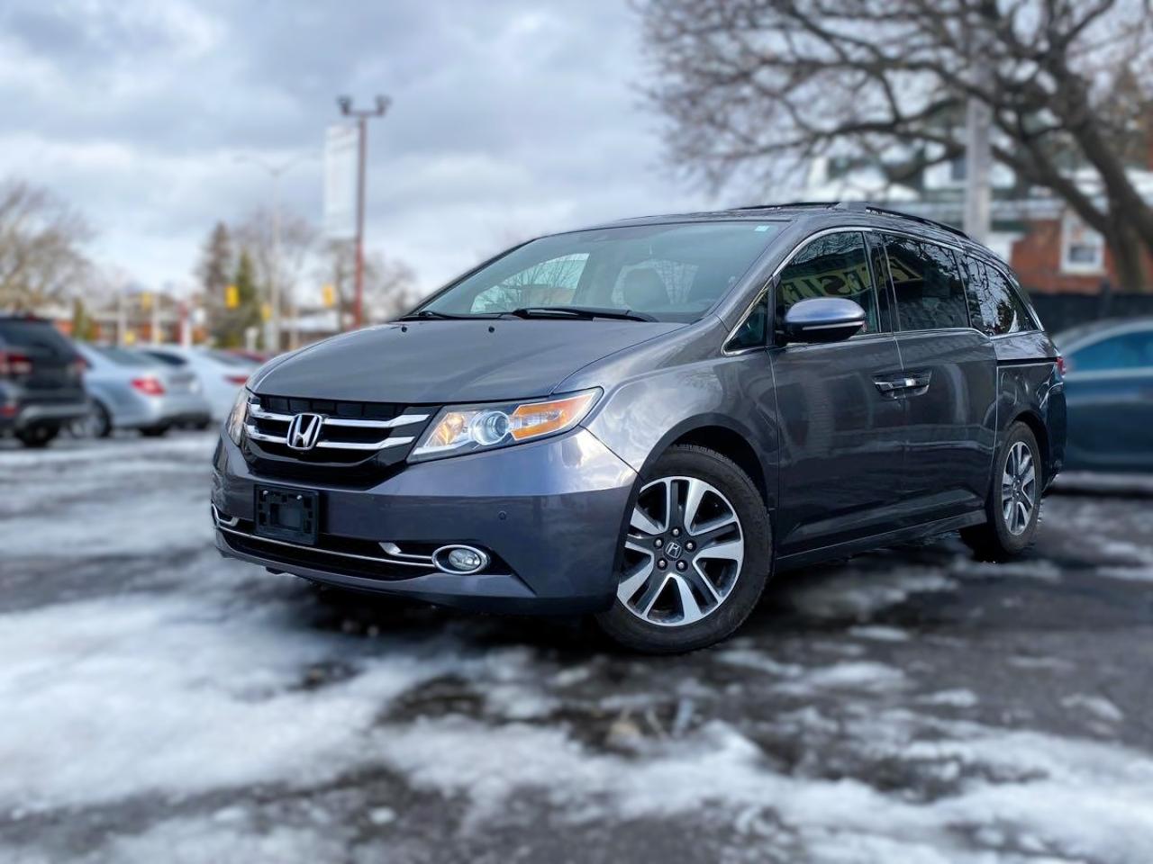 Used 2014 Honda Odyssey Touring 8 pass Nav Sun DVD Leather Rev Cam for sale in Ottawa, ON