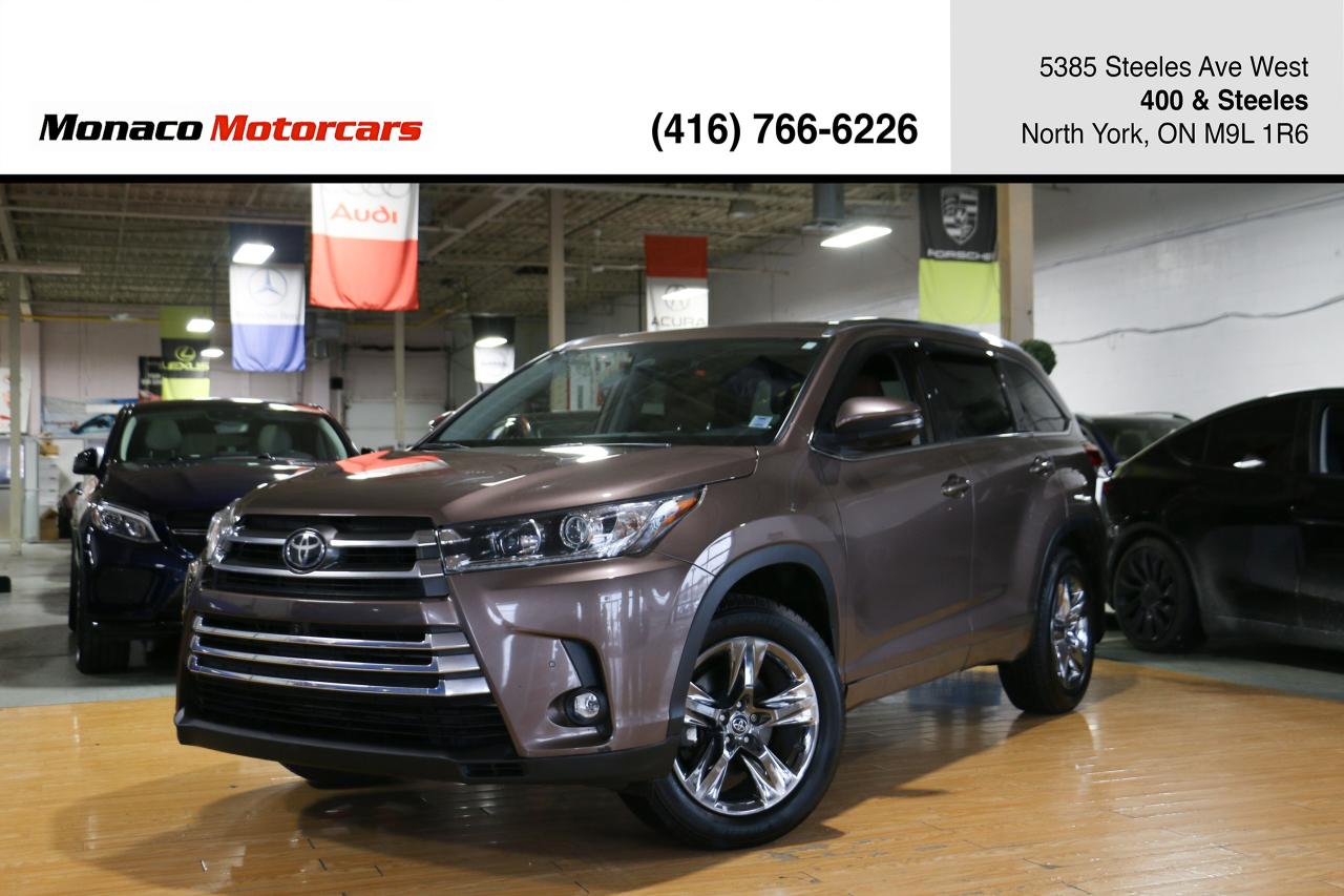 Used 2019 Toyota Highlander LIMITED AWD - LEATHER|PANO|NAVI|BLINDSPOT|CAMERA for sale in North York, ON