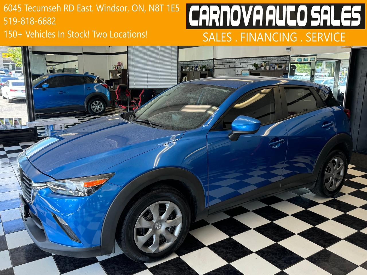 Used 2017 Mazda CX-3 GX+LED Lights+Camera+Tinted+Rust Proofed! CLEAN! for sale in Windsor, ON