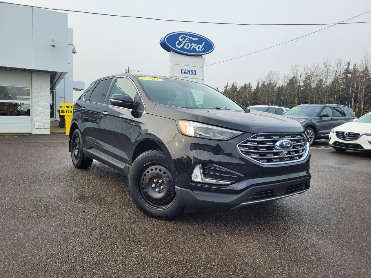 Used 2021 Ford Edge TITANIUM 4WD W/SUNROOF for sale in Port Hawkesbury, NS