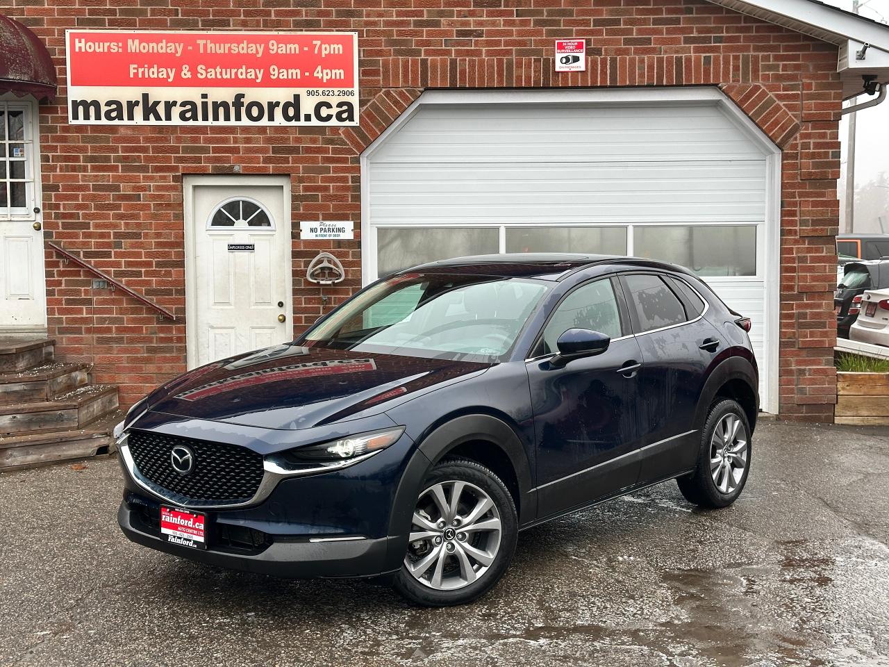 Used 2021 Mazda CX-30 GS AWD HTD-LTHR Sunroof CarPlay BackupCam Dual-A/C for sale in Bowmanville, ON