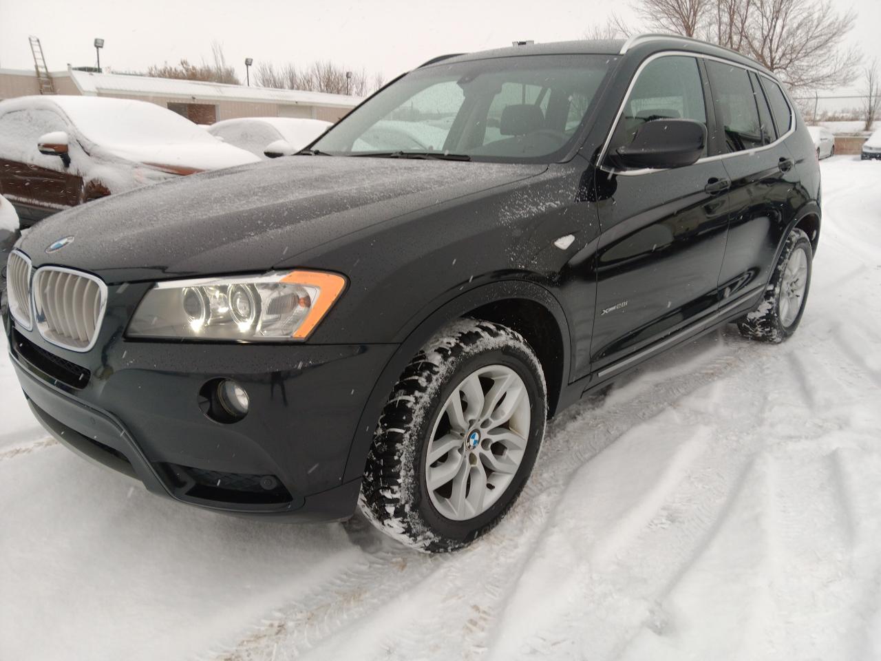 Used 2013 BMW X3 AWD, Leather, NAV, Sunroof, Htd Seats, Park Assist for sale in Edmonton, AB