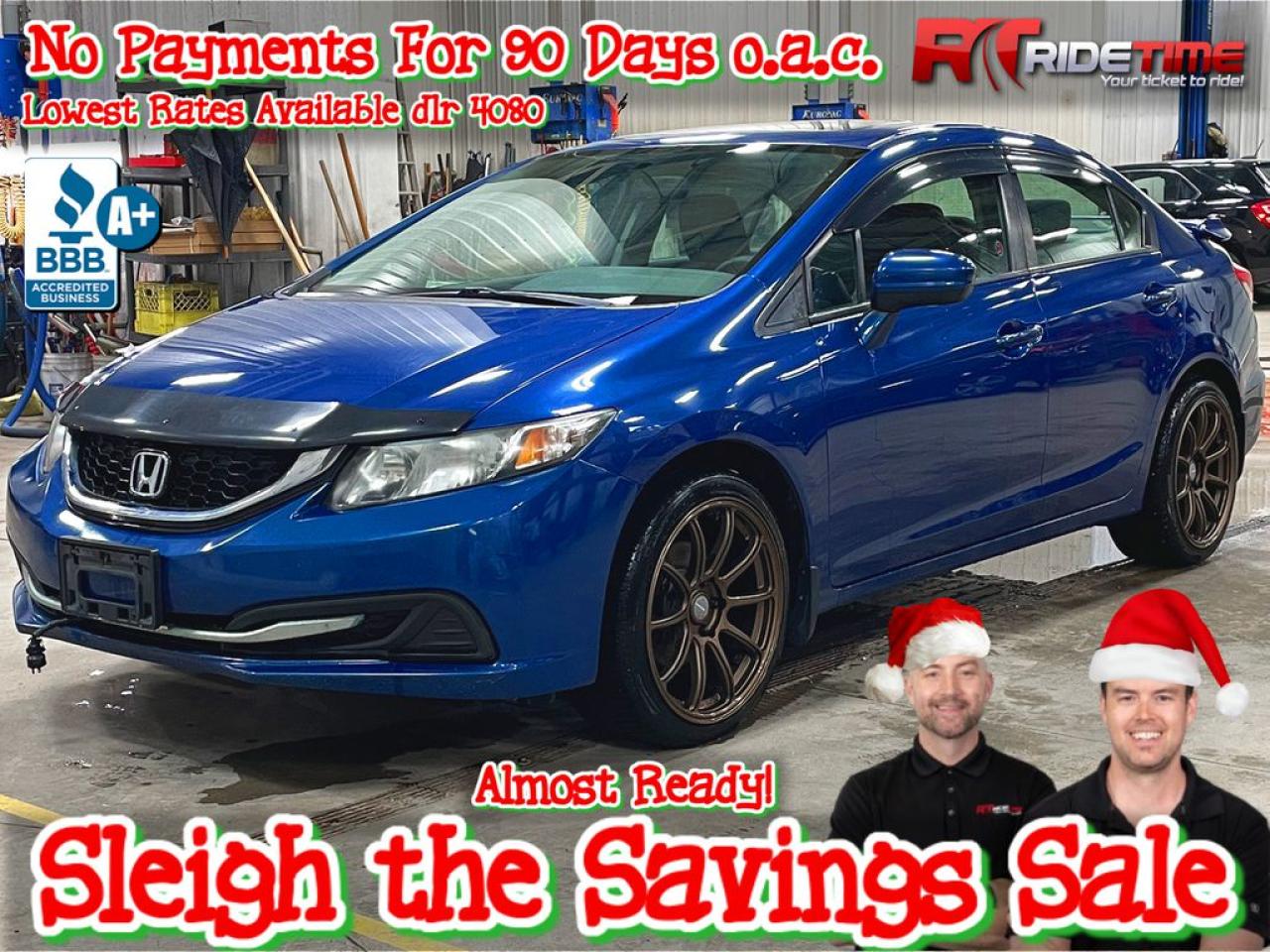 Used 2014 Honda Civic Sedan EX for sale in Winnipeg, MB