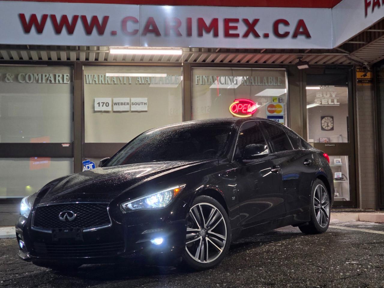 Used 2015 Infiniti Q50 Tech Pkg | NAVI | BSM | BOSE | 360 Cam | Heated Seats for sale in Waterloo, ON