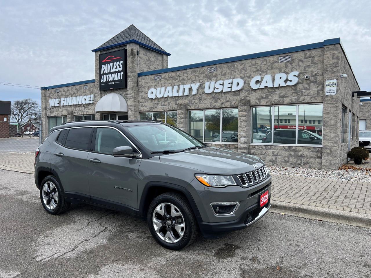 Used 2021 Jeep Compass LIMITED for sale in Sarnia, ON