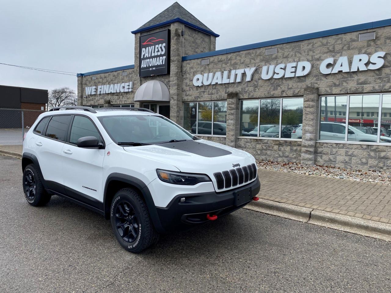 Used 2020 Jeep Cherokee Trailhawk for sale in Sarnia, ON