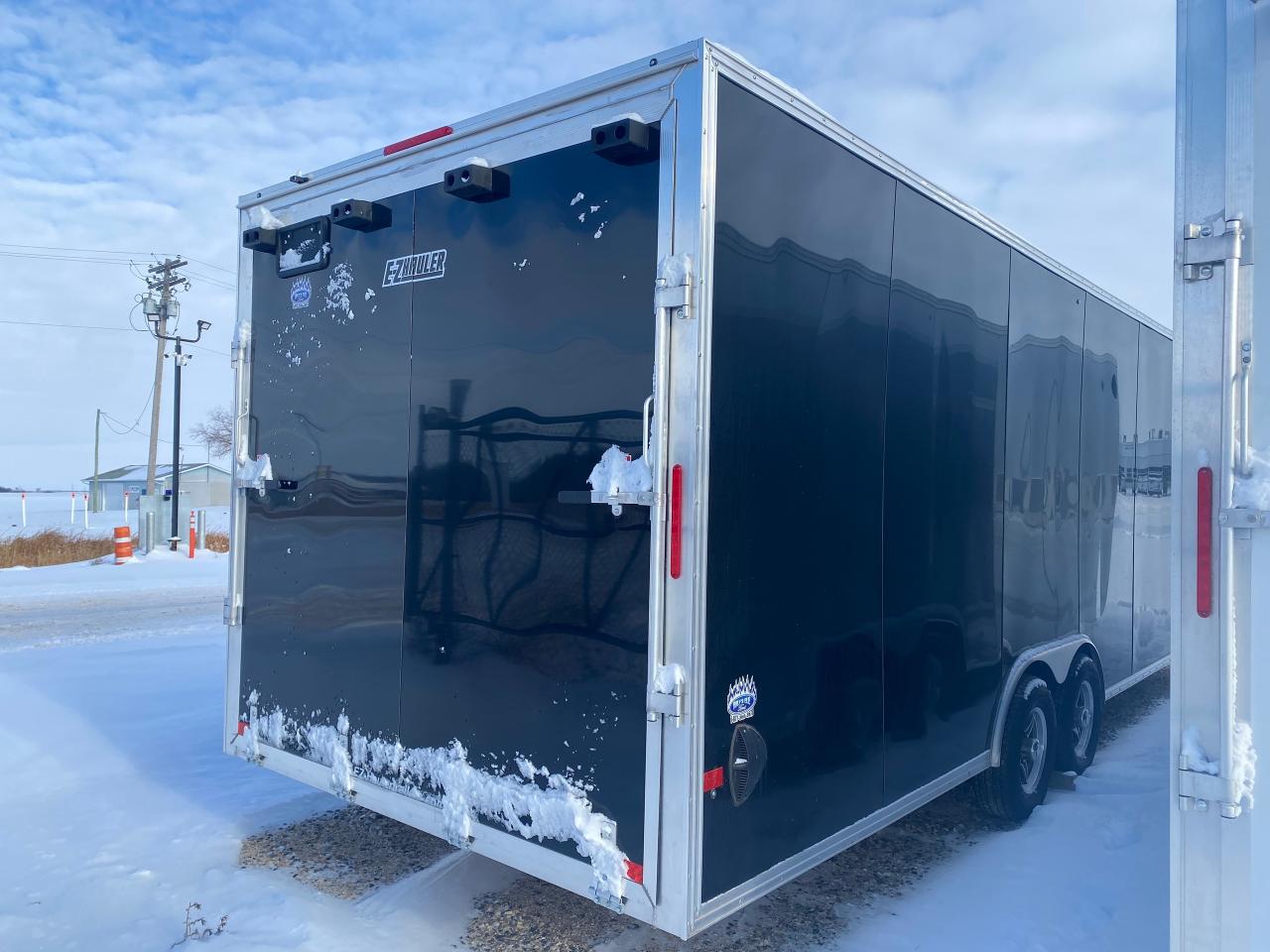 2025 ALCOM EZ Hauler 8.5 x 24' Alcom EZ Hauler Ramp Door Photo2