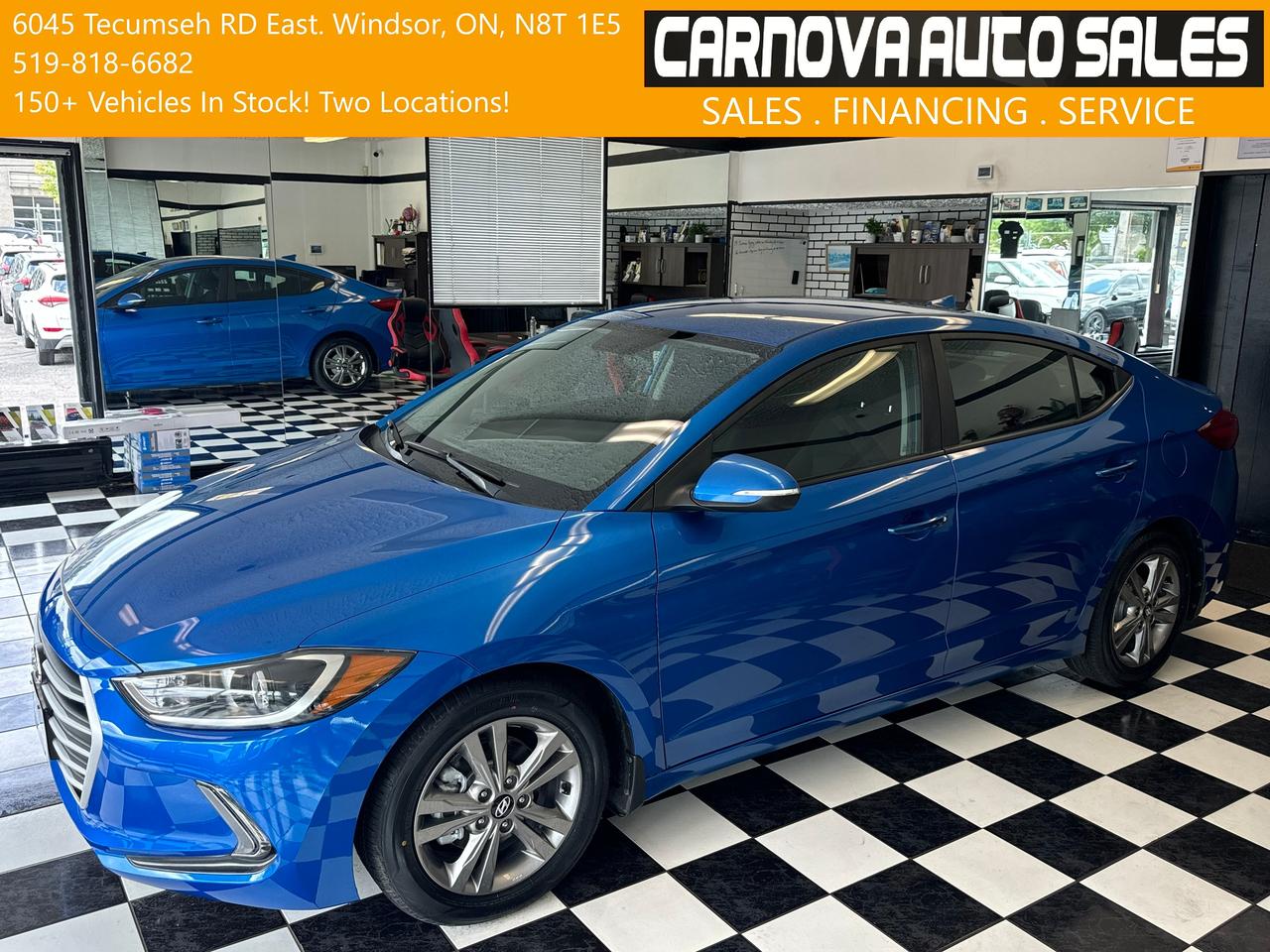 2017 Hyundai Elantra GL+New Tires+Brakes+ApplePlay+CLEAN CARFAX Photo0