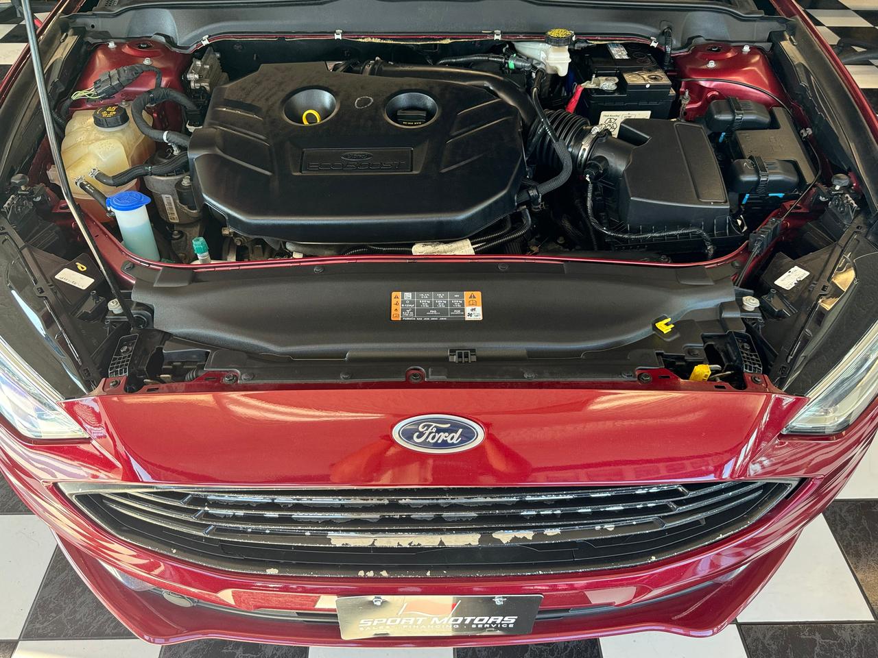 2017 Ford Fusion SE AWD+Leather+Roof+GPS+New Tires+Brakes+ApplePlay Photo