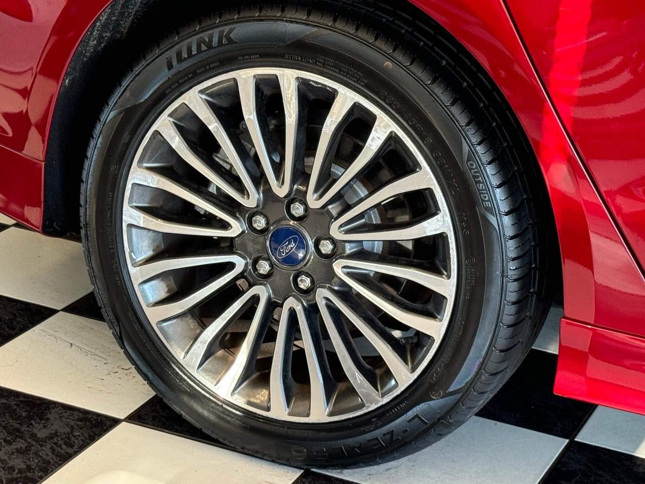 2017 Ford Fusion SE AWD+Leather+Roof+GPS+New Tires+Brakes+ApplePlay Photo