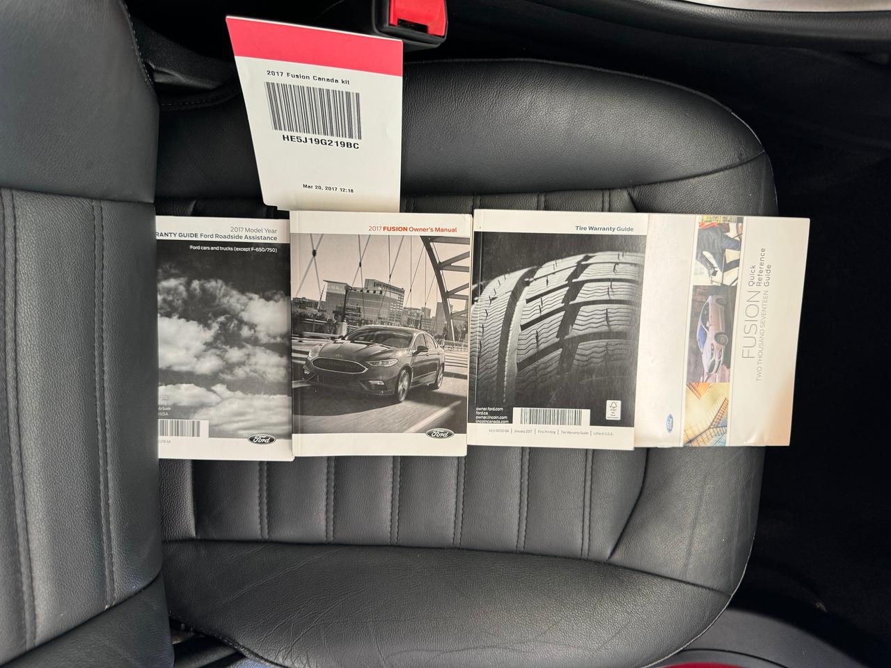 2017 Ford Fusion SE AWD+Leather+Roof+GPS+New Tires+Brakes+ApplePlay Photo