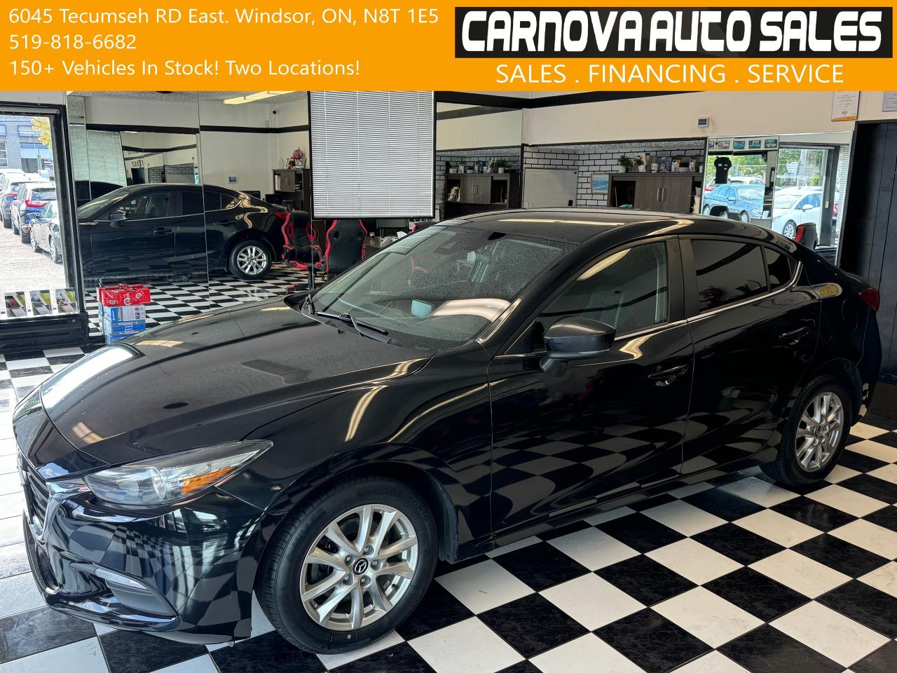 Used 2018 Mazda MAZDA3 GS+Remote Start+Camera+New Tires+Brakes+A/C for sale in Windsor, ON