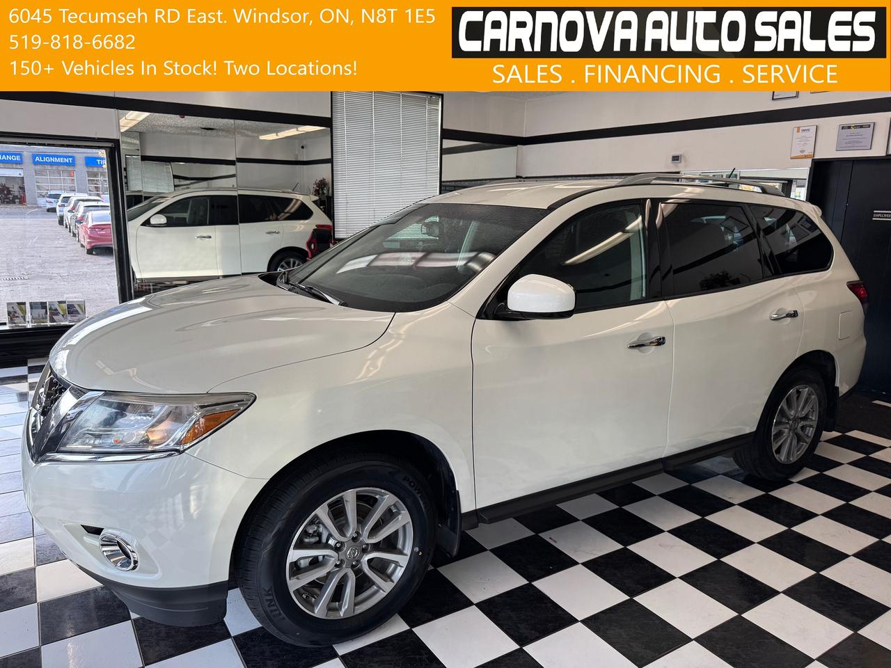 2016 Nissan Pathfinder SV AWD 7 Passenger+New Tires+Camera+Heated Seats Photo0