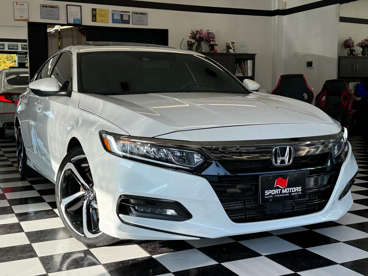 2018 Honda Accord Sport+New Brakes+Adaptive Cruise+Roof+Lane Keep Photo