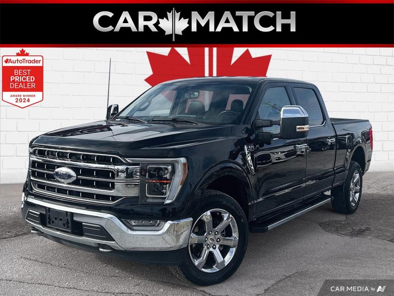 Used 2021 Ford F-150 LARIAT / 5.0V8 / NAV / LEATHER / 4X4 / SUPERCREW for sale in Cambridge, ON