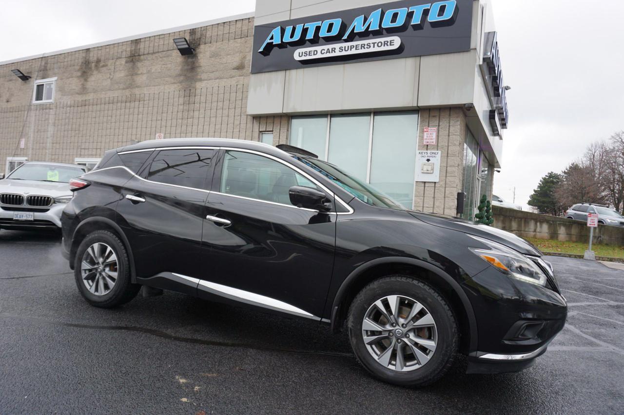 Used 2018 Nissan Murano SL AWD CERTIFIED *ACCIDENT FREE* CAMERA NAV BLUETOOTH LEATHER HEATED SEATS PANO ROOF CRUISE ALLOYS for sale in Burlington, ON