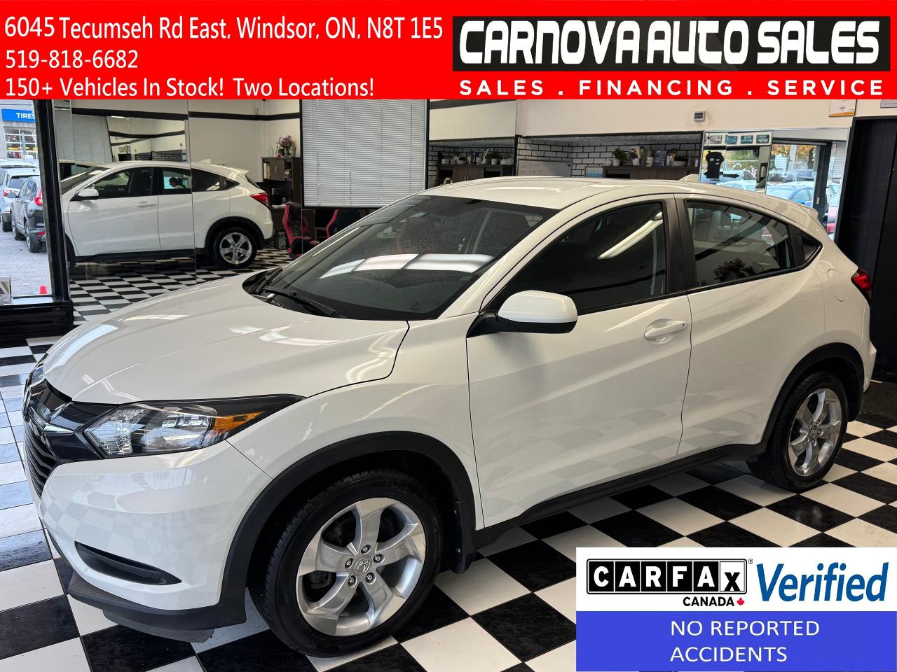 Used 2016 Honda HR-V LX+Camera+Heated Seats+A/C+CLEAN CARFAX for sale in Windsor, ON