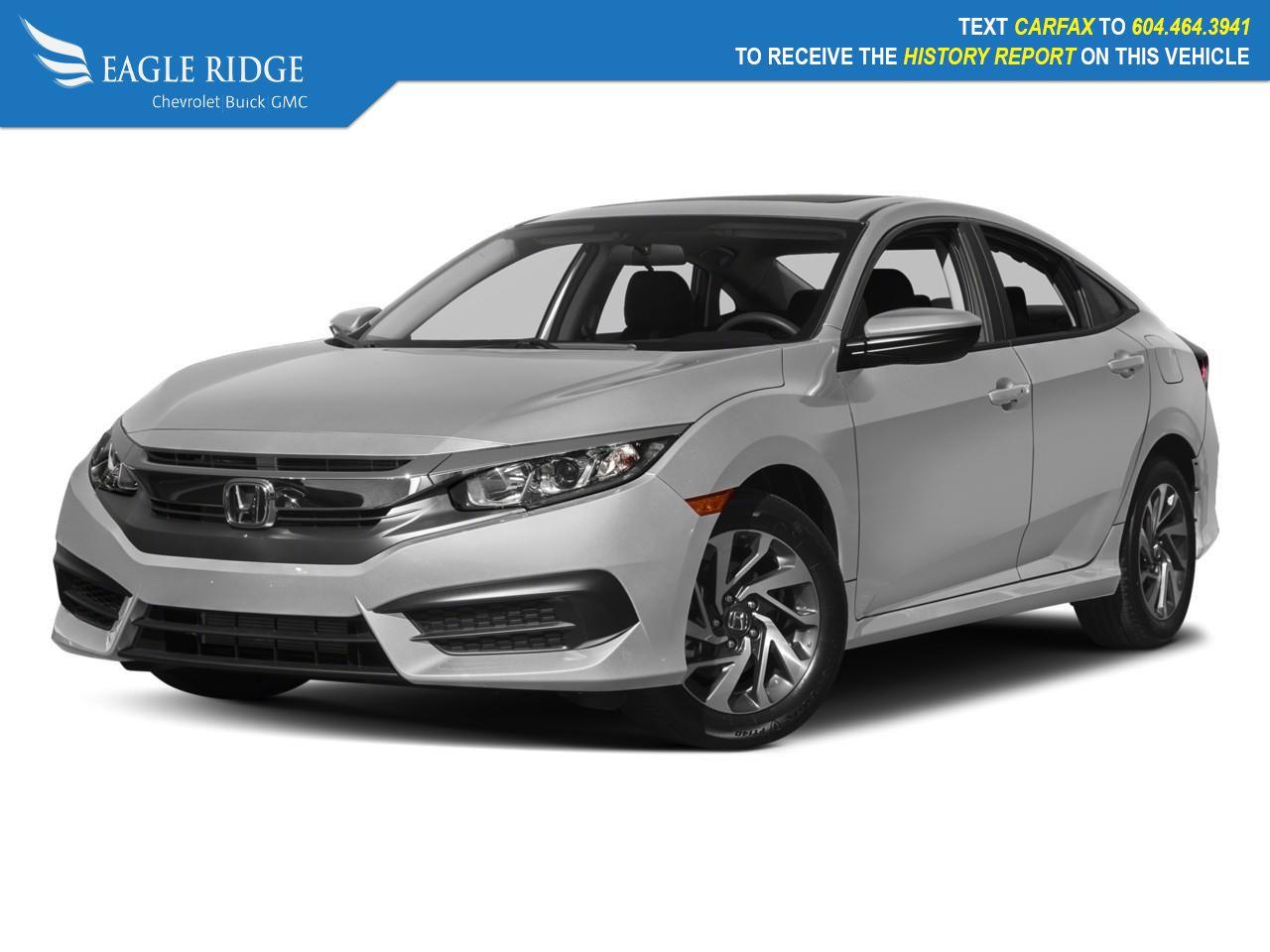 Used 2017 Honda Civic EX Power moonroof, Power steering, Power windows, Rear anti-roll bar, Speed control, Split folding rear seat for sale in Coquitlam, BC