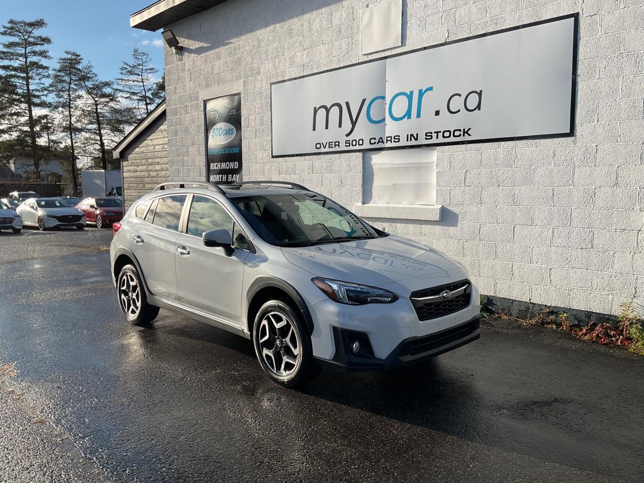 Used 2019 Subaru XV Crosstrek Limited 2L LIMITED!!!  SUNROOF. BACKUP CAM. HEATED SEATS. LEATHER. NAV. A/C. CRUISE. PWR GROUP. KEYLESS ENTR for sale in Kingston, ON