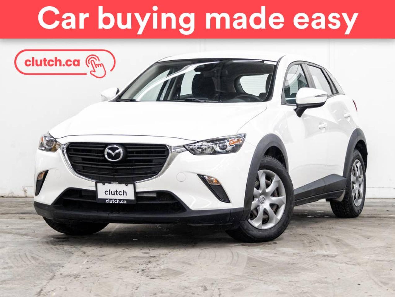 Used 2019 Mazda CX-3 GX w/ Apple CarPlay & Android Auto, Rearview Camera, Cruise Control for sale in Toronto, ON