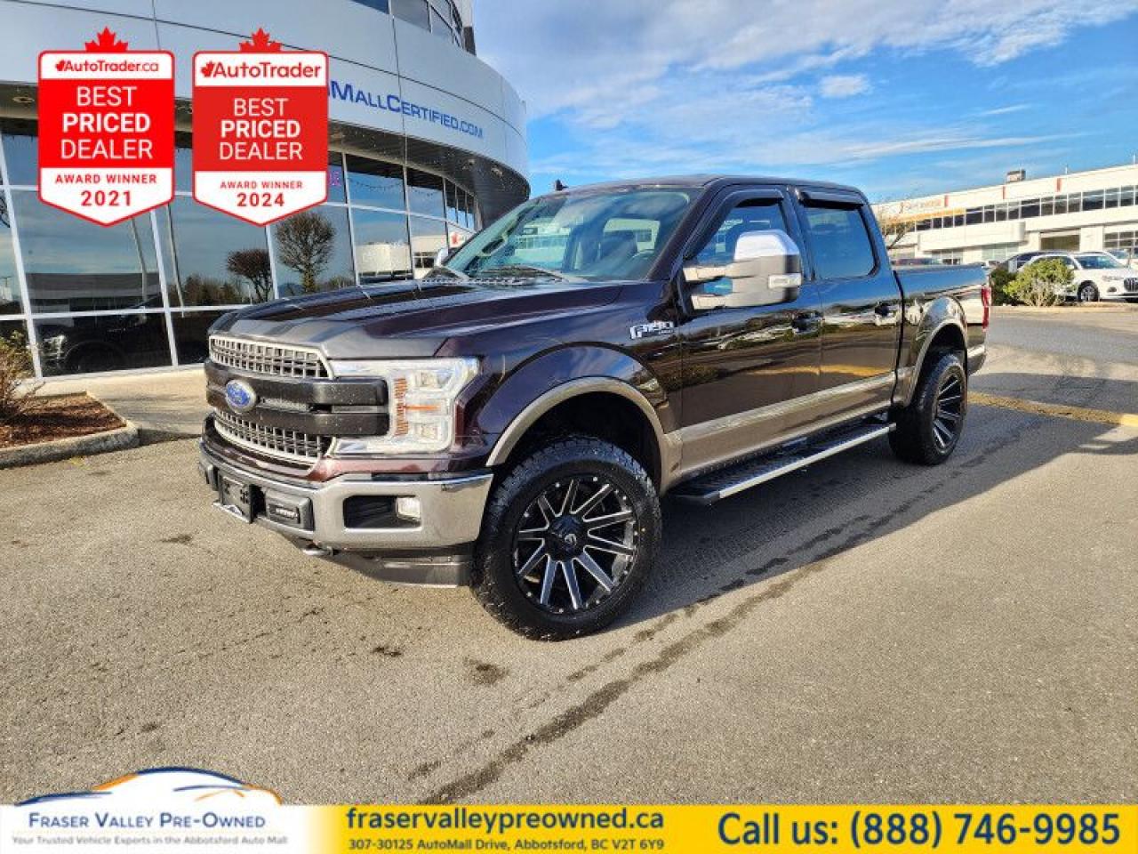 Used 2018 Ford F-150 Lariat  - Leather Seats -  Cooled Seats for sale in Abbotsford, BC