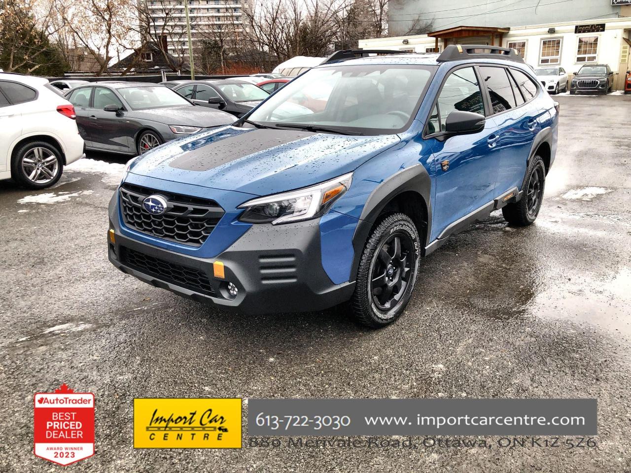 Used 2023 Subaru Outback Wilderness 260HP!!  ALL WEATHER SOFT TOUCH, ROOF, for sale in Ottawa, ON