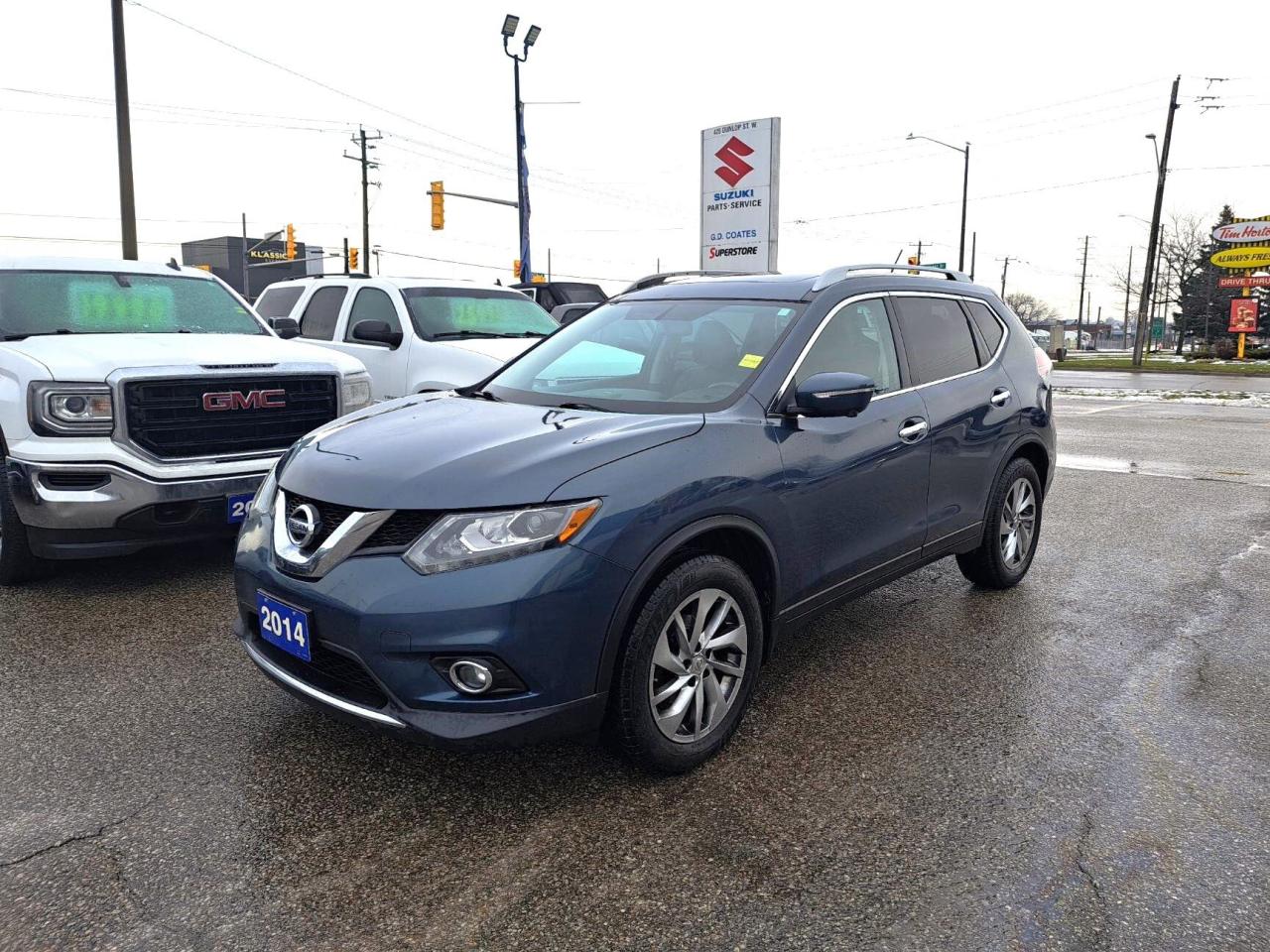 Used 2014 Nissan Rogue SL AWD ~Nav ~Camera ~Leather ~Panoramic Moonroof for sale in Barrie, ON