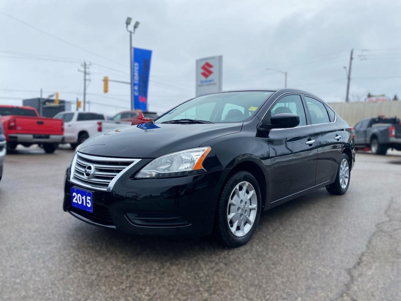 Used 2015 Nissan Sentra S ~Bluetooth ~Keyless ~Alloy wheels ~Cruise ~A/C for sale in Barrie, ON