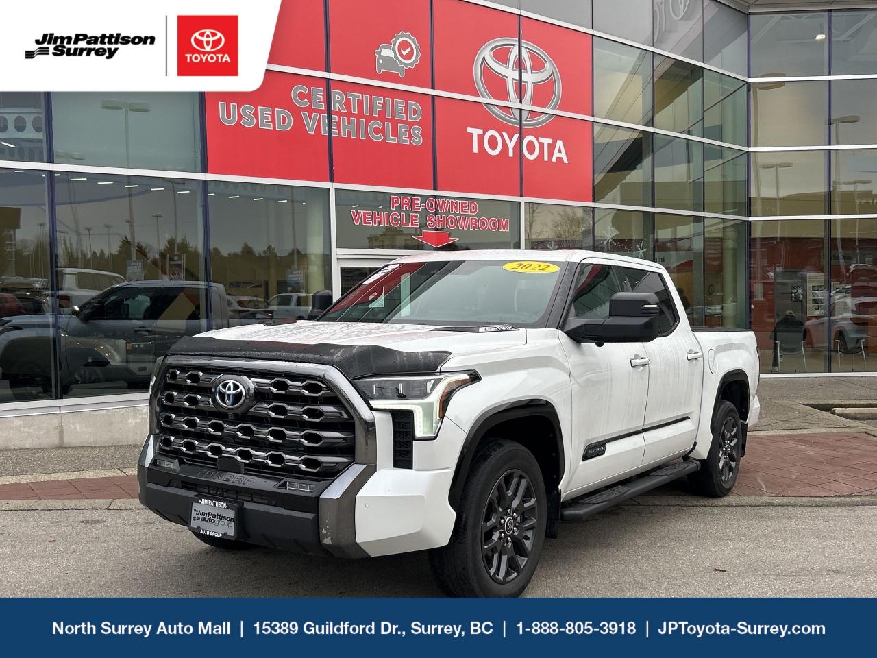 Used 2022 Toyota Tundra Crewmax Platinum for sale in Surrey, BC