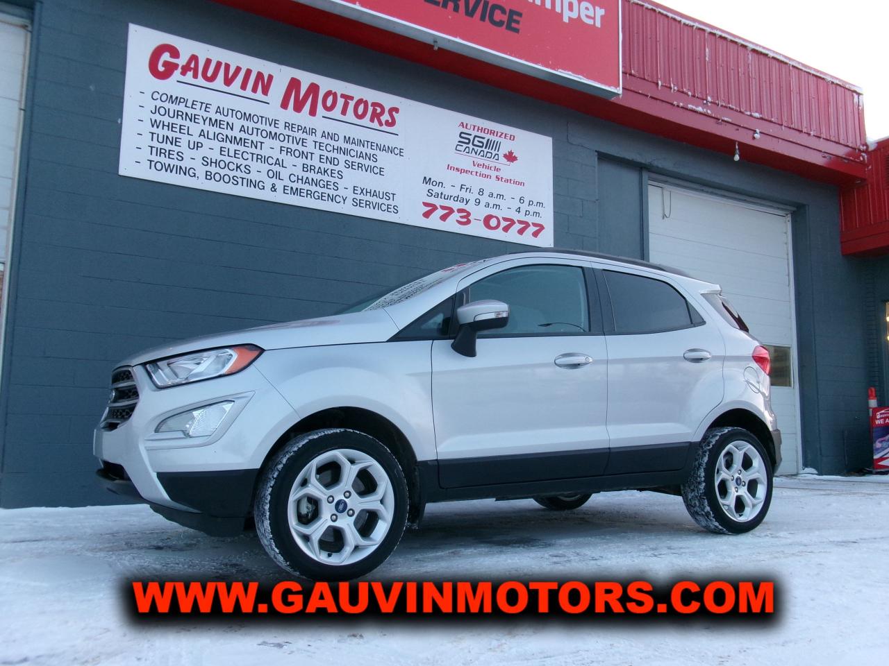 Used 2021 Ford EcoSport 4WD Loaded, Nav, Sunroof, P.Seat, Low kms for sale in Swift Current, SK