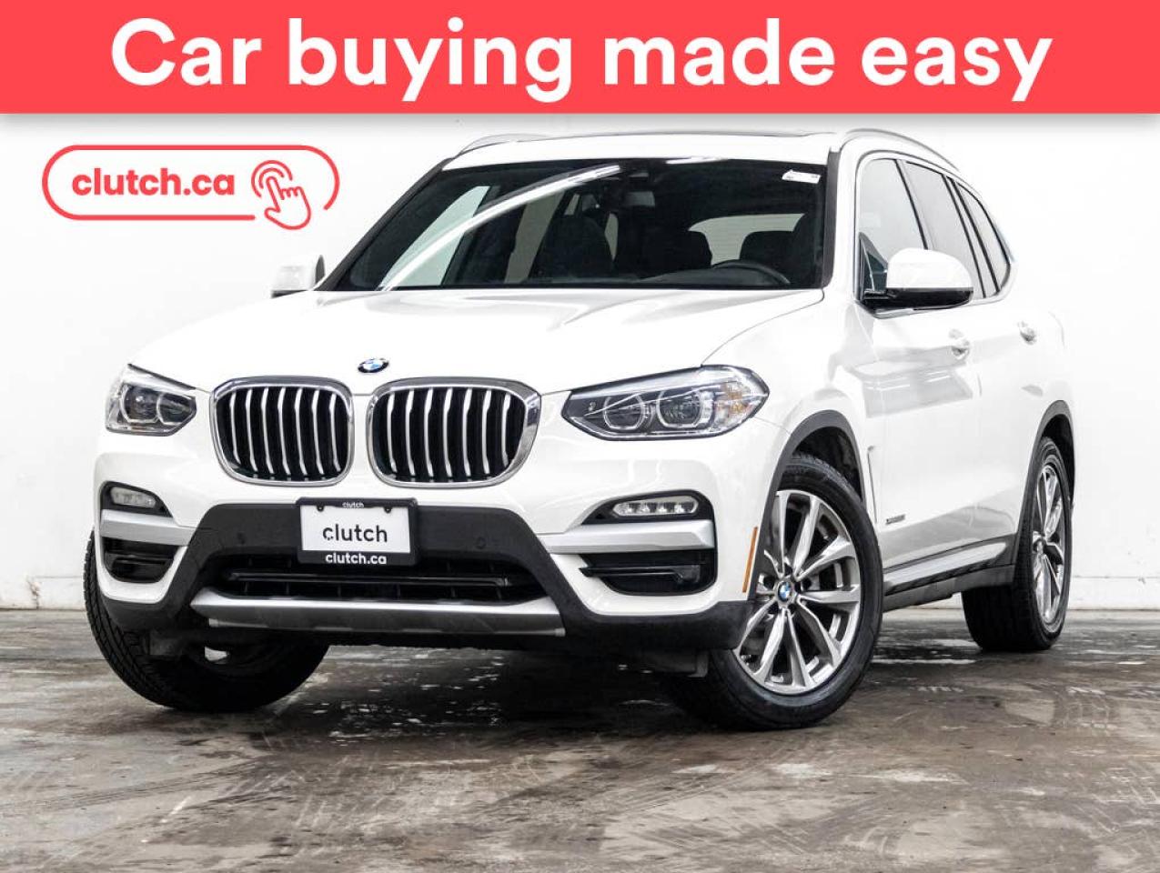 Used 2018 BMW X3 xDrive30i w/ Apple CarPlay, Heated Steering Wheel, Heated Front Seat for sale in Toronto, ON