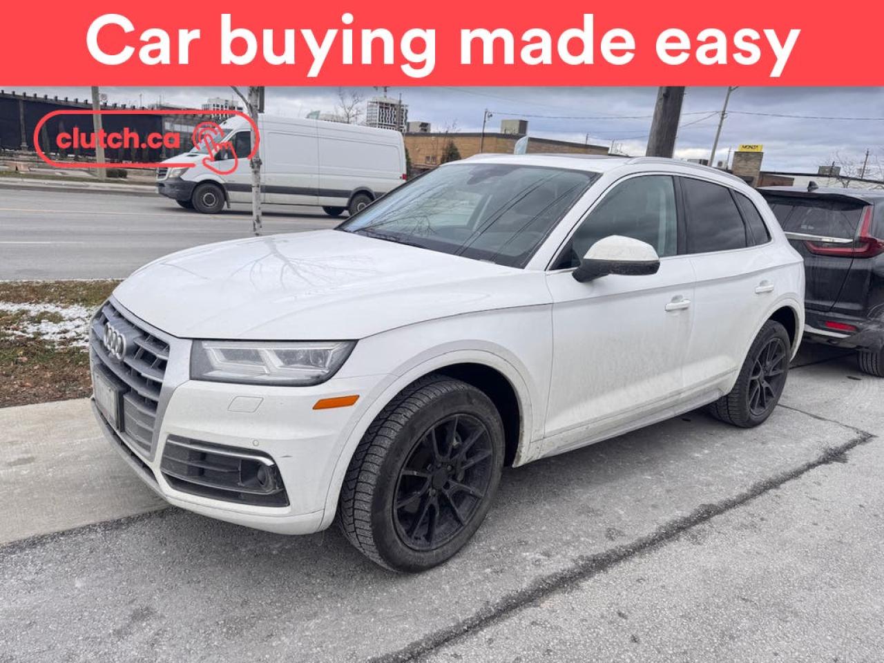 Used 2020 Audi Q5 Technik AWD w/ Apple CarPlay, Tri Zone A/C, Panoramic Sunroof for sale in Toronto, ON