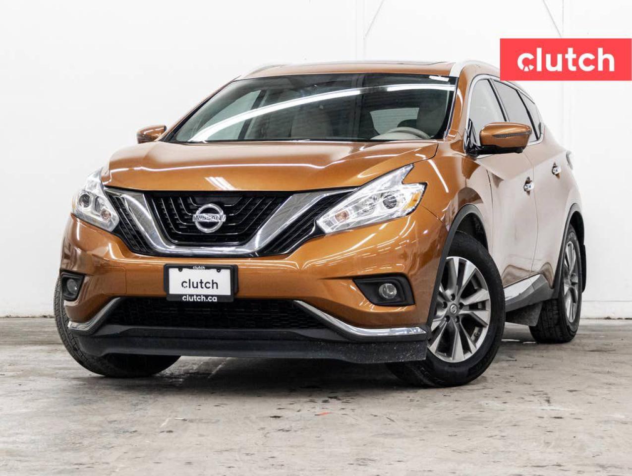 Used 2016 Nissan Murano SL AWD w/ Nav, Heated Steering Wheel, Heated Front Seats for sale in Toronto, ON