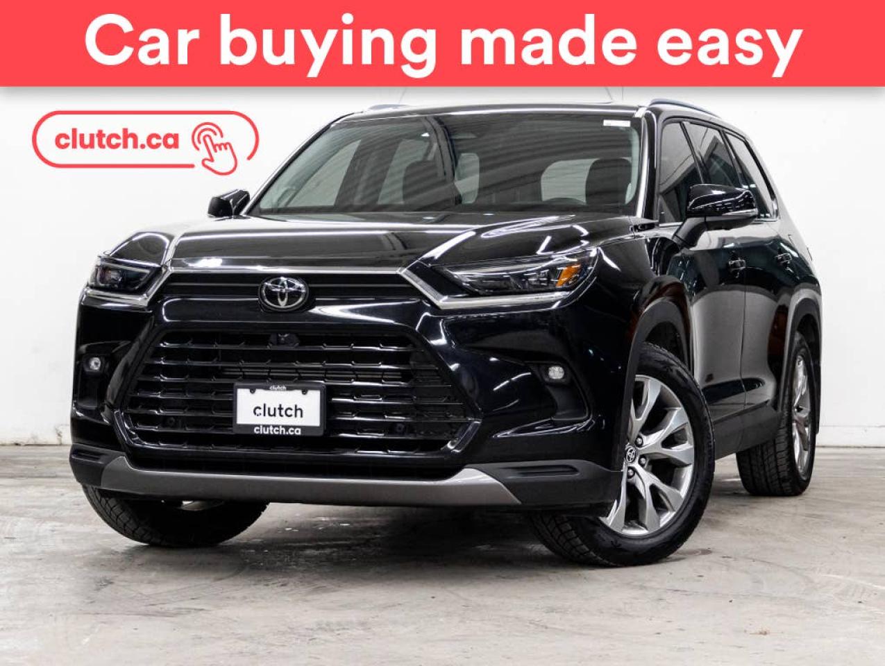 Used 2024 Toyota Grand Highlander Limited Hybrid AWD w/ Apple CarPlay & Android Auto, Heated Steering Wheel, Heated Front Seats for sale in Toronto, ON