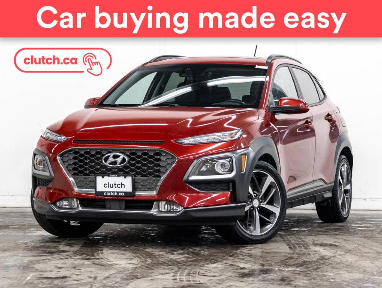 Used 2018 Hyundai KONA 1.6T Ultimate AWD w/ Apple CarPlay & Android Auto, A/C, Power Sunroof for sale in Toronto, ON